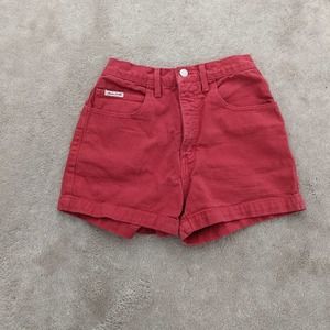 Guess Jeans Jean Shorts Red Size 24